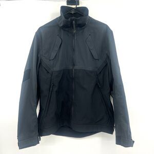 VIKTOS Combanova Softshell Jacket Mens L Black Tactical Full Zip Military